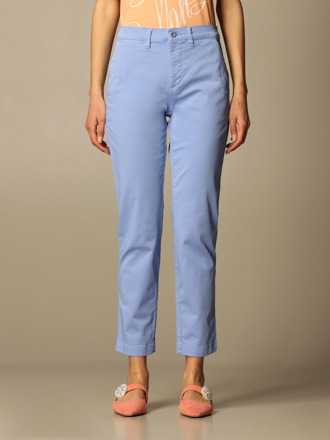 SKYREX WOMENS SKYBLUE TROUSERS